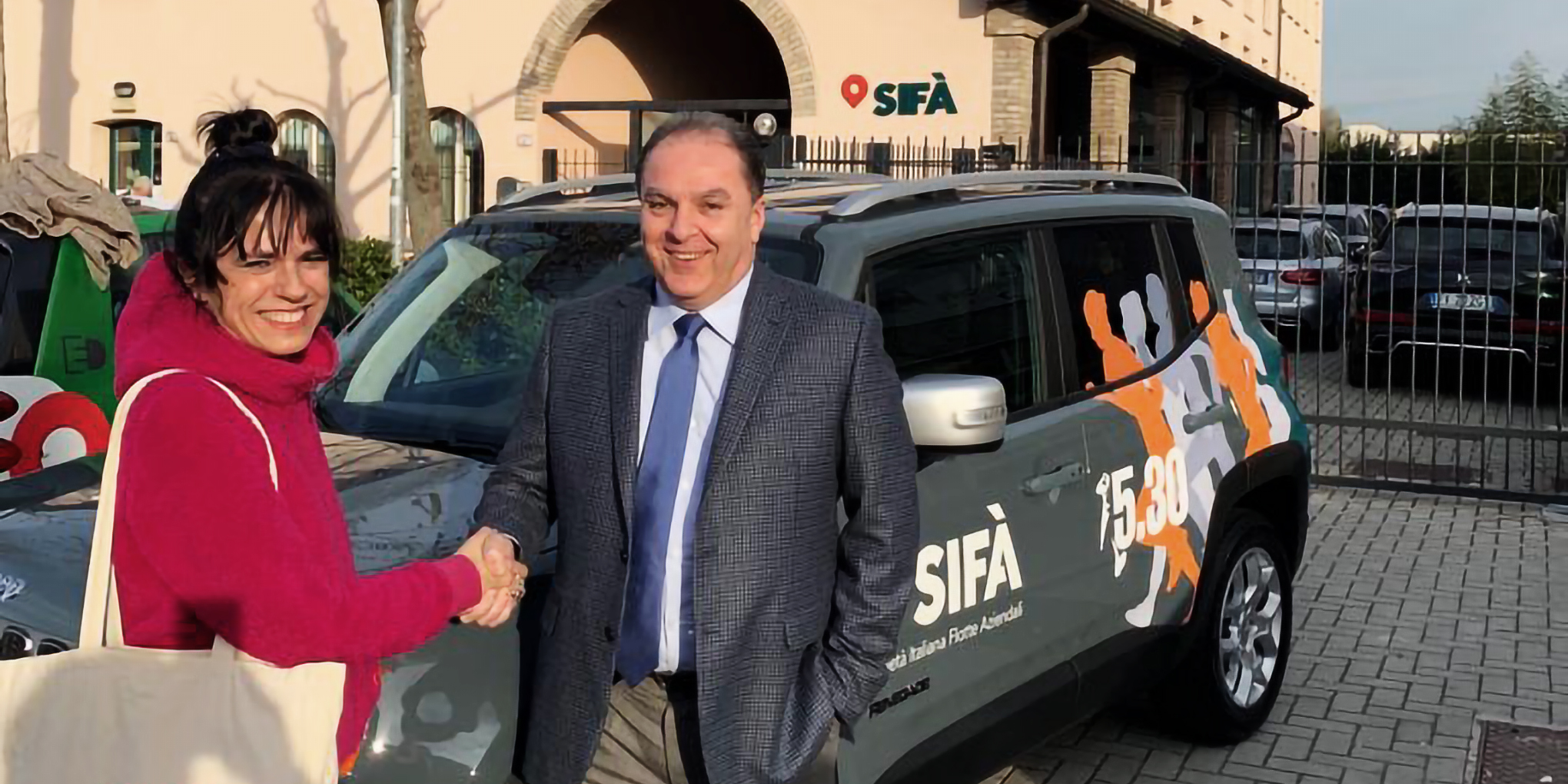 Consegna auto Sifà a Run 5.30