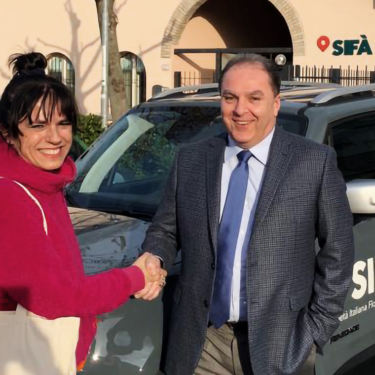 Consegna auto Sifà a Run 5.30