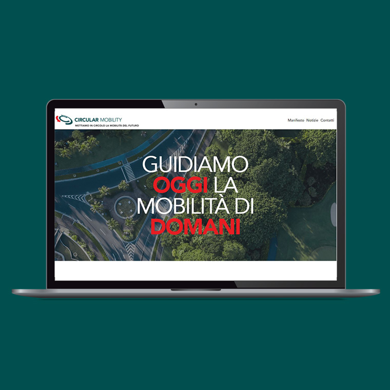 homepage sito Circular Mobility