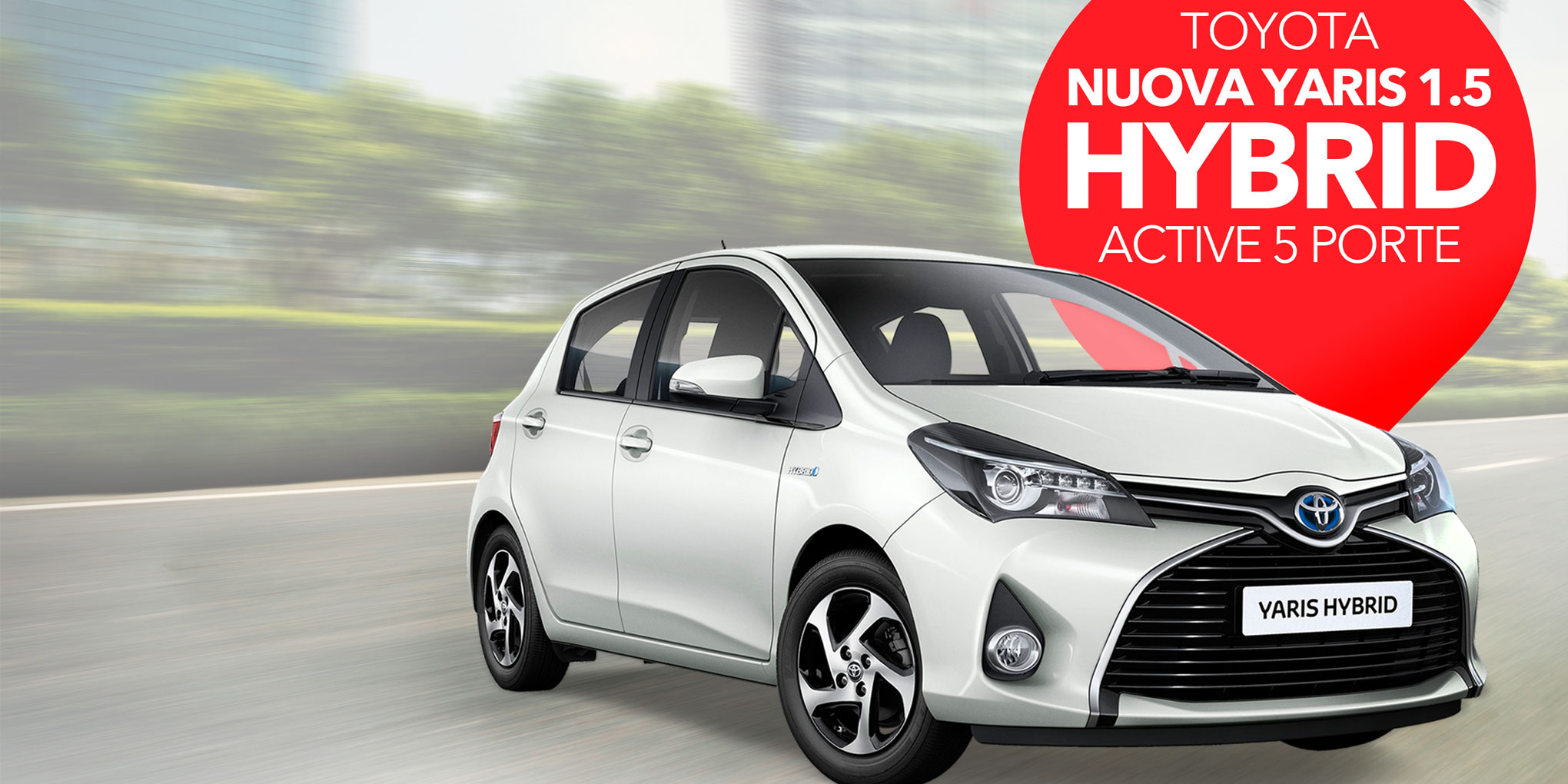 Toyota Yaris 1.5 Hybrid: ibrido per il Noleggio a Lungo Termine