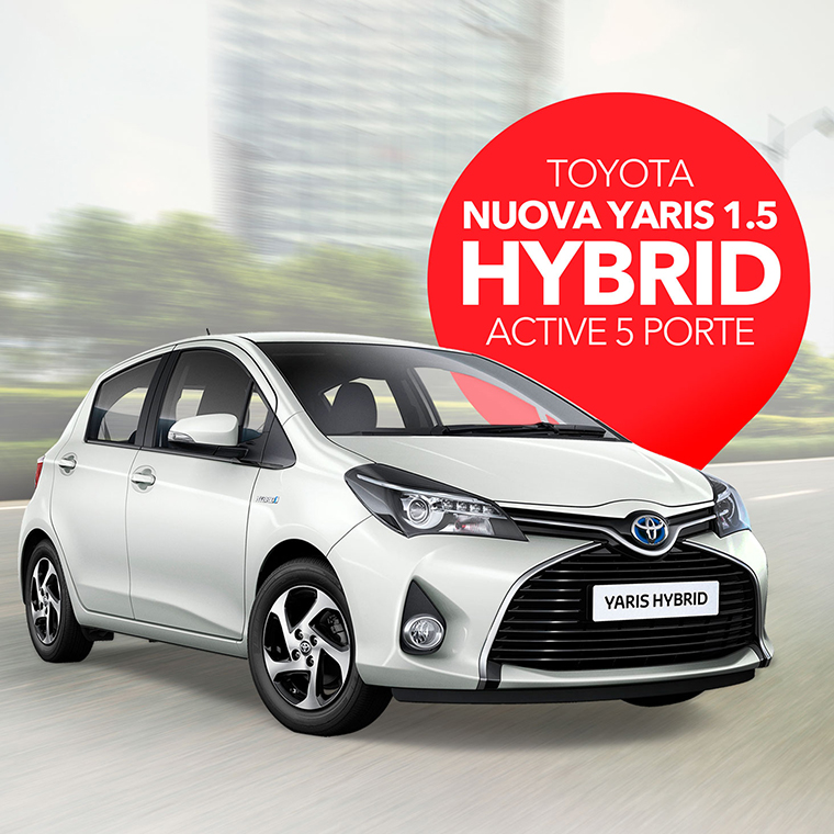 Toyota Yaris 1.5 Hybrid: ibrido per il Noleggio a Lungo Termine