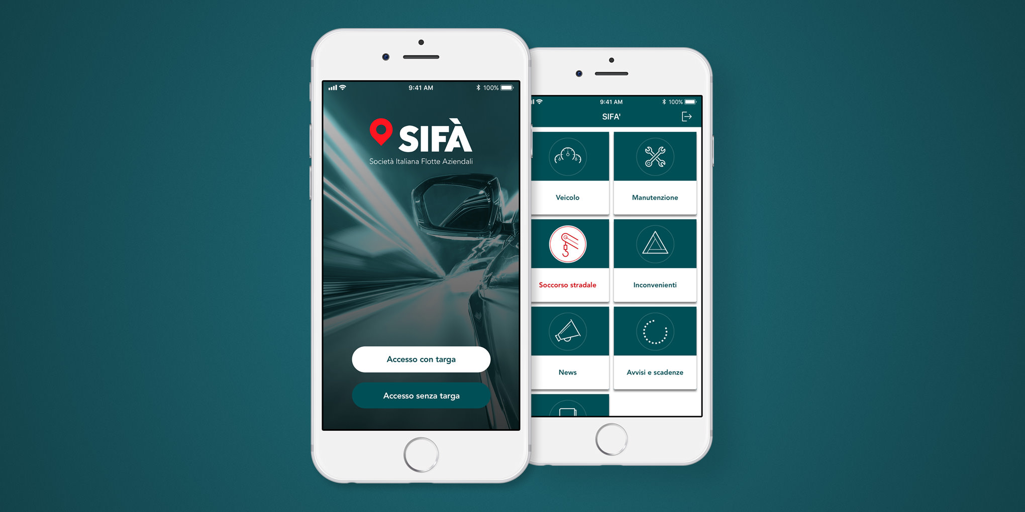 La nuova APP SIFÀ consente di gestire in totale comodità la propria vettura. Ideata per driver e Fleet Manager