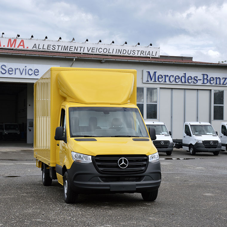 SIFÀ porta in flotta il Sprinter di Mercedes