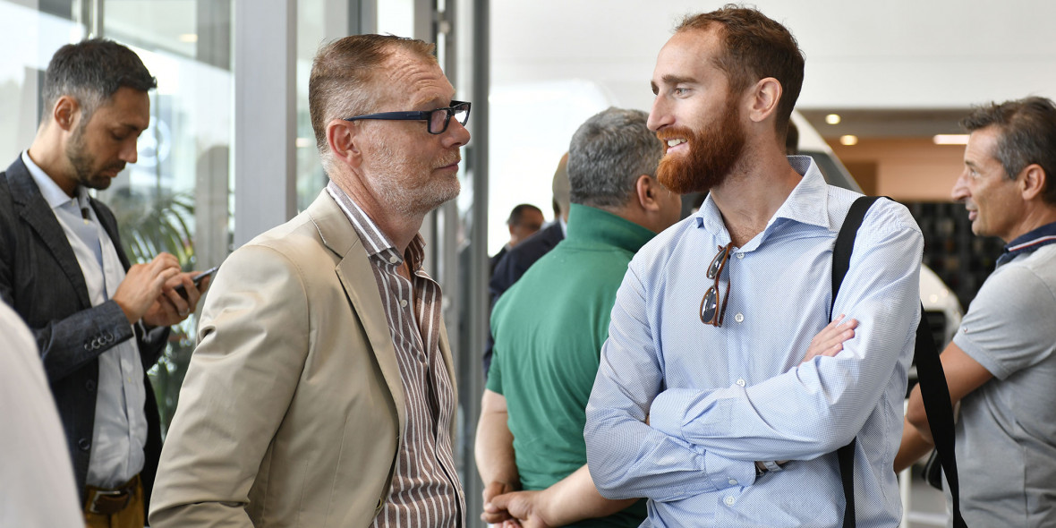 SIFÀ ospiti giornalisti evento Mercedes