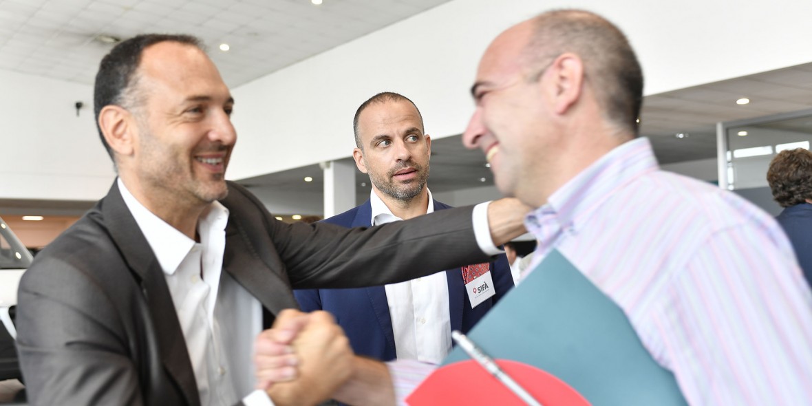 SIFÀ ospiti giornalisti evento Mercedes