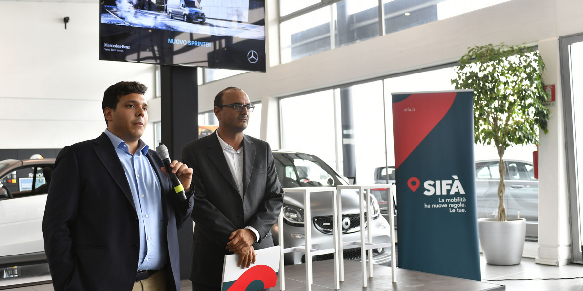 SIFÀ ospiti evento Mercedes GALLERY