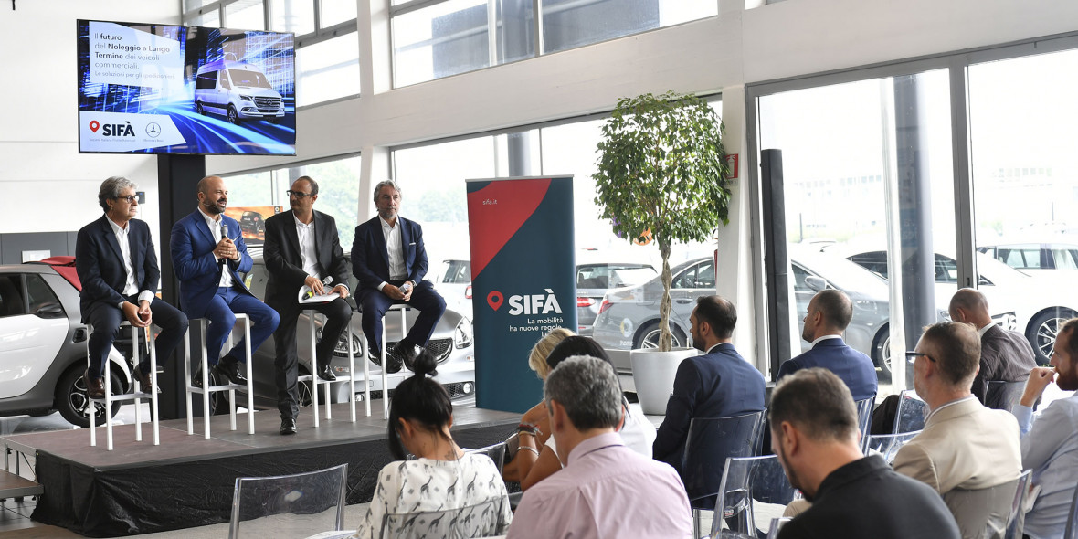 SIFÀ Ghinolfi giornalisti evento Mercedes 
