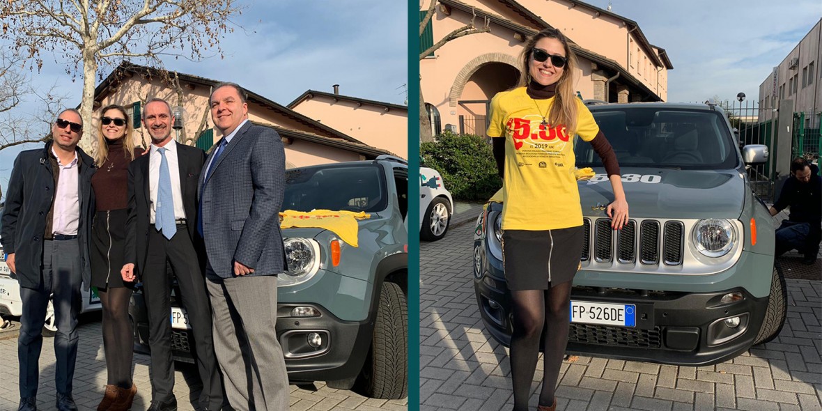 Consegna auto Sifà a Run 5.30