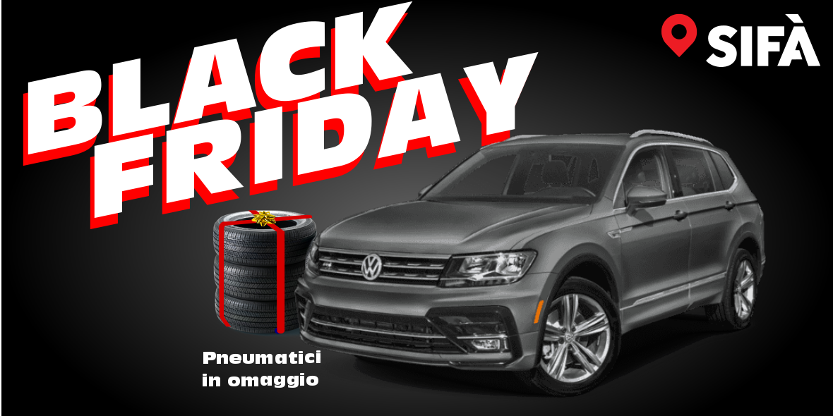 Volkswagen Tiguan, offerta Black friday SIFÀ