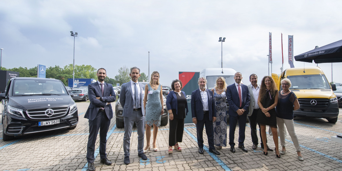 SIFÀ foto gruppo evento Mercedes
