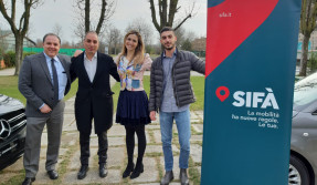 Consegna auto Sifà a CT Reggio