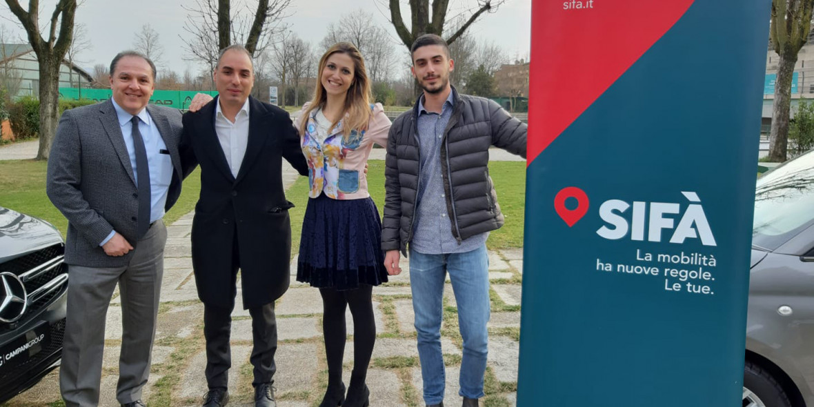 Consegna auto Sifà a CT Reggio