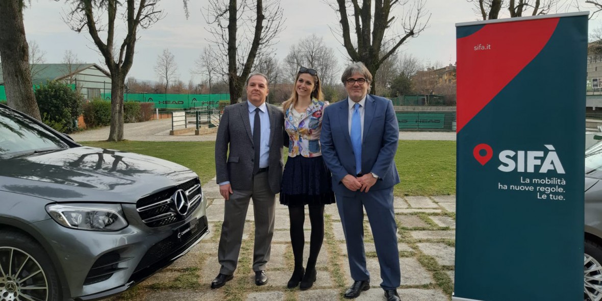 Consegna auto Sifà a CT Reggio