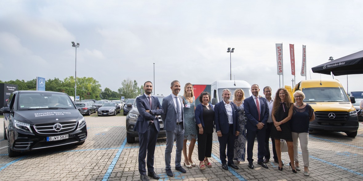 SIFÀ ospiti giornalisti evento Mercedes