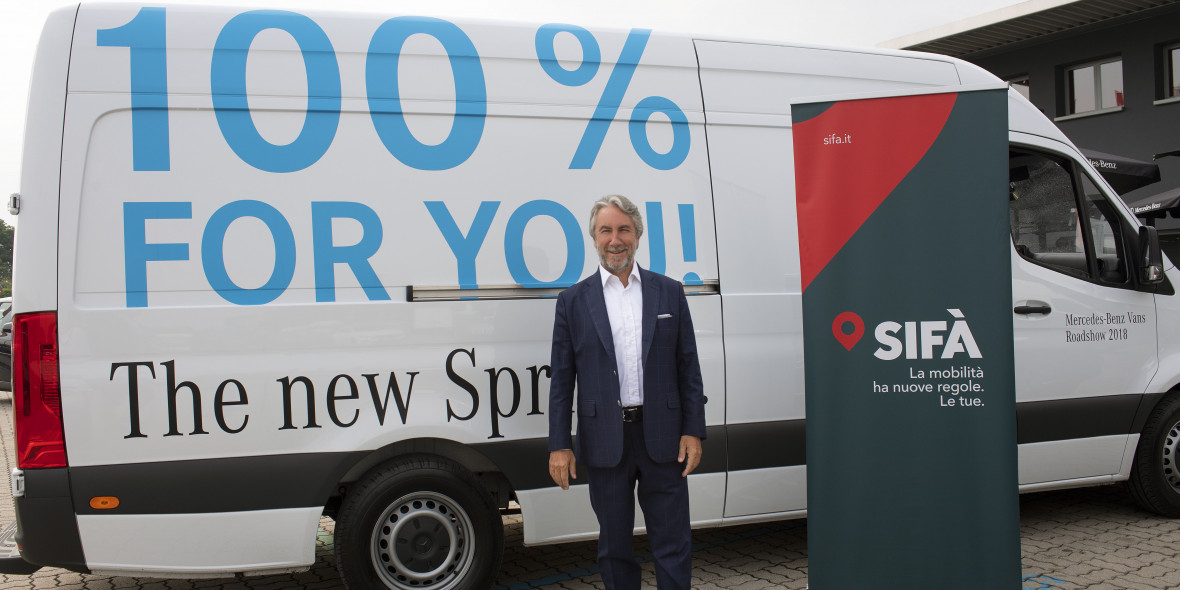 SIFÀ Paolo Ghinolfi evento Mercedes 